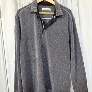 Tommy Bahama - Mens Pullover Long Sleeve Shirt